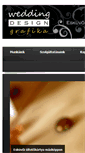 Mobile Screenshot of eskuvoimeghivok.weddingdesign.hu